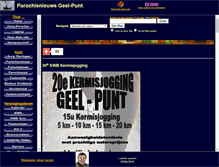 Tablet Screenshot of geelpunt.be